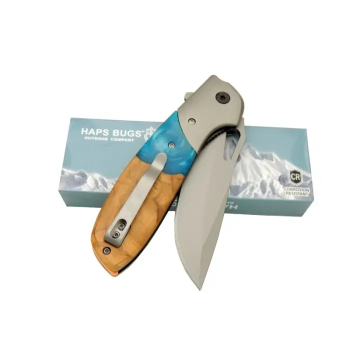 AlsepeteAvm Haps Bugs Fosforlu Avcı Çakısı CM137BL 21,5 CM