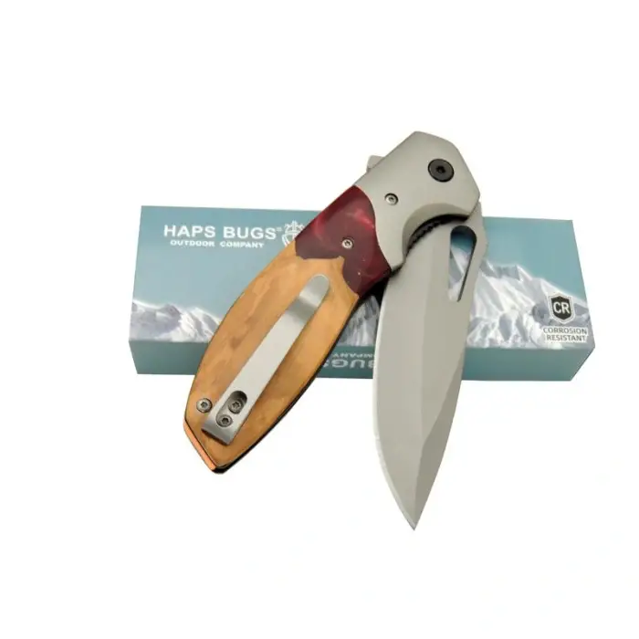 AlsepeteAvm Haps Bugs Fosforlu Avcı Çakısı CM137BR 21,5 CM