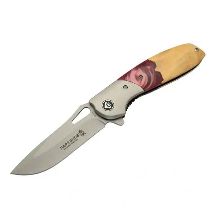 AlsepeteAvm Haps Bugs Fosforlu Avcı Çakısı CM136BR 21,5 CM