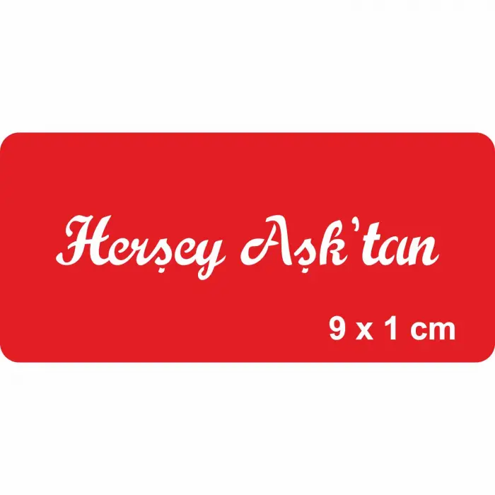 Her şey Aşktan Tattoo Geçici Dövme Şablonları Kına Kalıpları