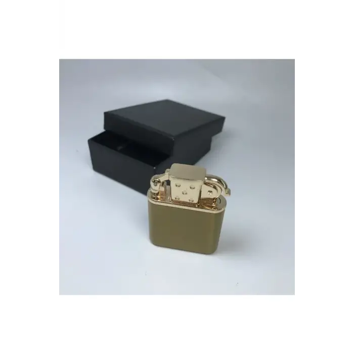 AlsepeteAvm Ibikli Gazlı Metal Turbo Çakmak Gold