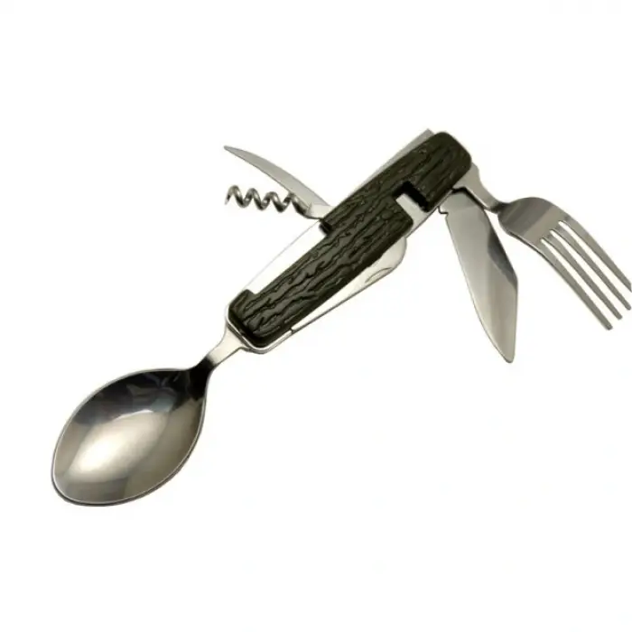 Kamp Çakısı Haki 6 Parçalı C-003 12 CM