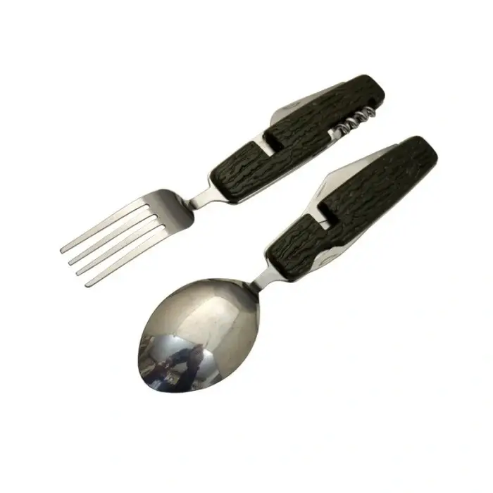 Kamp Çakısı Haki 6 Parçalı C-003 12 CM