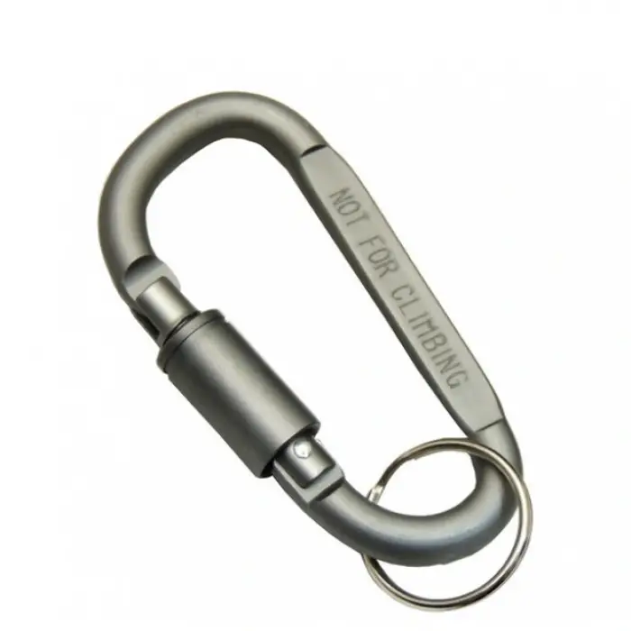 Karabina krbna gri 8 CM