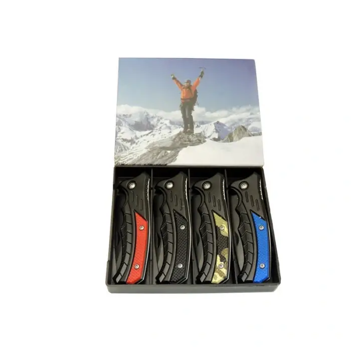 Klipsli 4 Lü Çakı M-4-7 15,5 CM