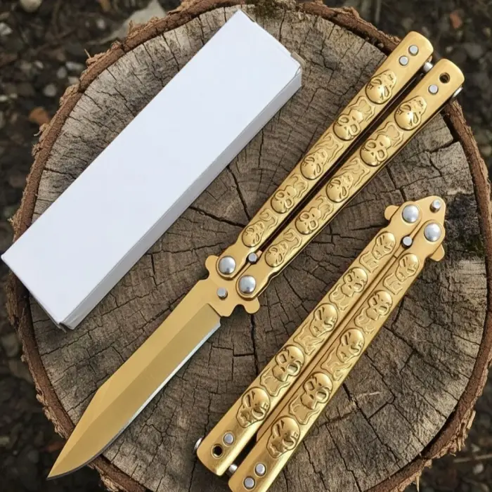 Knivox Benchmade Gold Kuru Kafa Kelebek