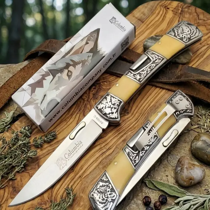 Knivox İşlemeli A3159C Kamp Çaksı