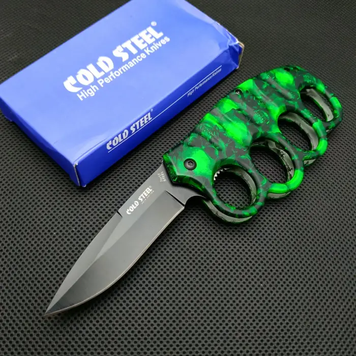 Knivox Kuru Kafa Desenli Auto Kamp Çakısı