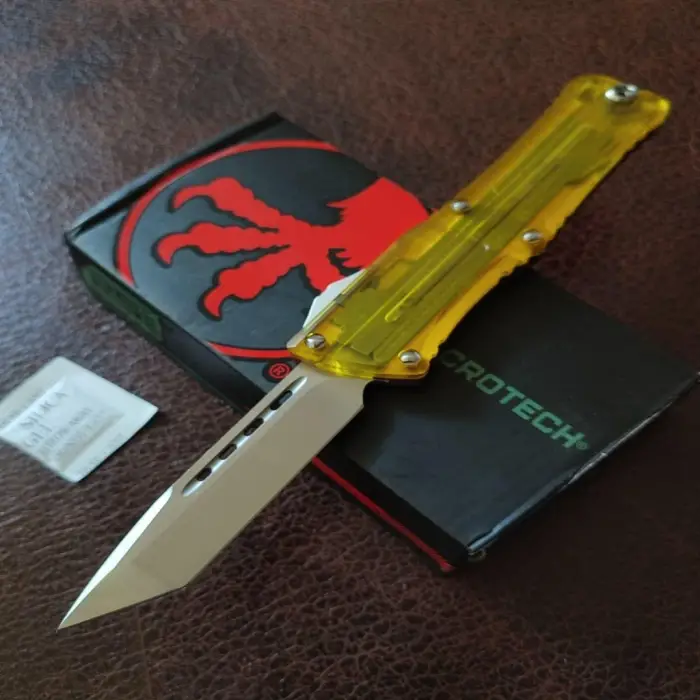 Knivox Microtech Otf Troodon Gen 3 Tanto İçten Çıkmalı Kamp Çakısı
