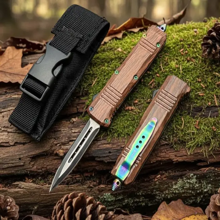 Knivox Raider Gen 2 Otf İçten Çıkmalı Kamp Çakısı
