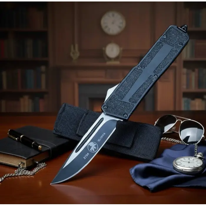 Knivox Microtech Scarab S/E OTF SuperCopy İçten Çıkmalı Kamp Çakısı