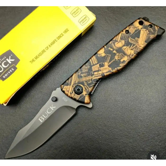 Knivox X58 Desenli Auto Kamp Çakısı