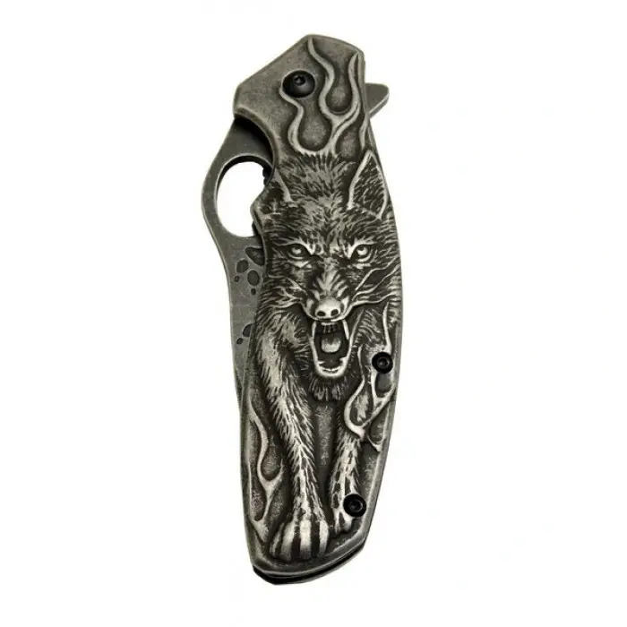 AlsepeteAvm Kurt Çakı Eskitme Metal HC004 21 CM