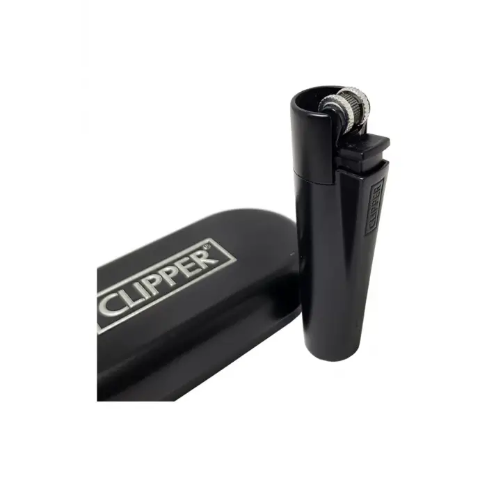 AlsepeteAvm Metal Çakmak Kutulu Siyah