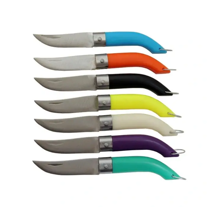 Mini Çakı Eğri Renkli egr 12 CM