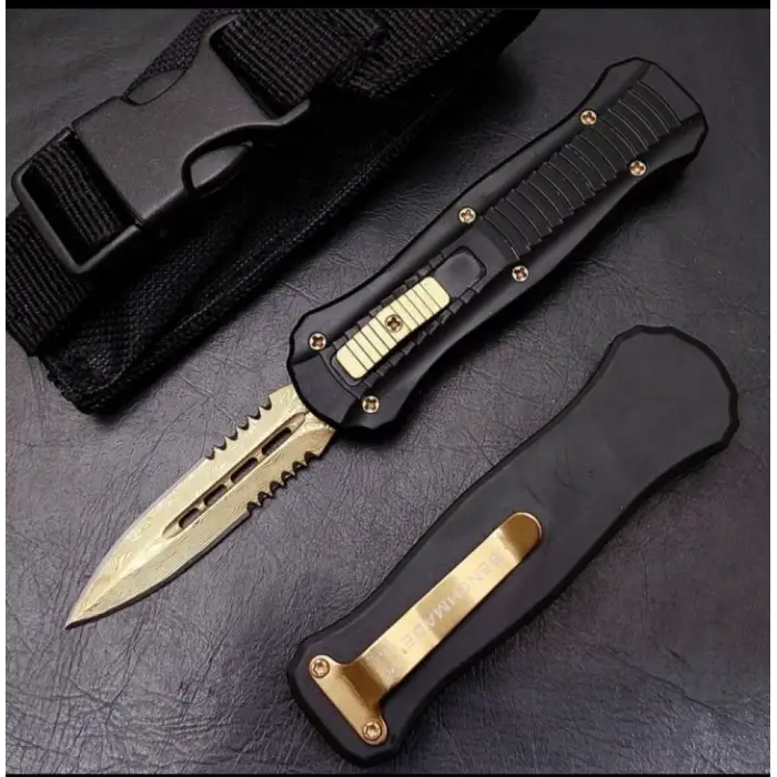 Mini Knivox Microtech Gold İçten Çıkmalı Çakı