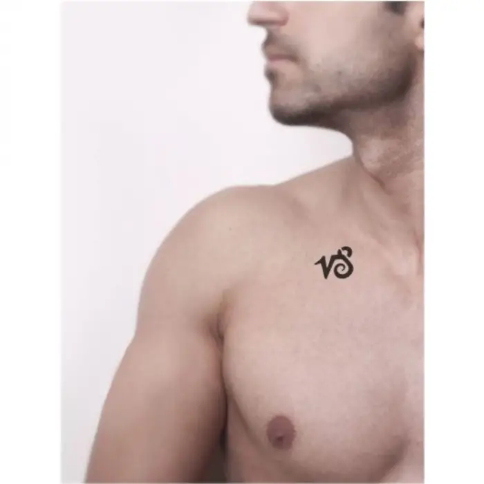 Oğlak Burcu Tattoo Geçici Dövme Şablonları Kına Kalıpları