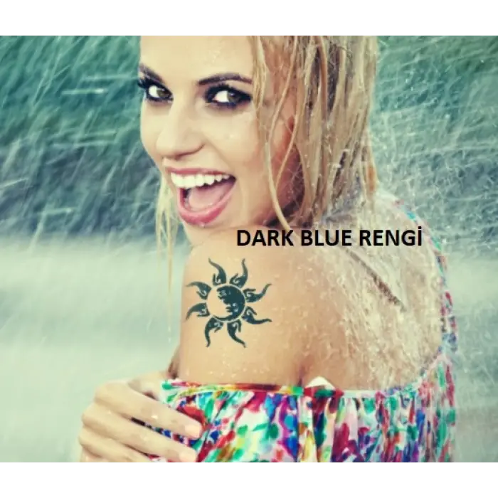 Özel Tasarım Resimden Dövme Seti Sadece Desen