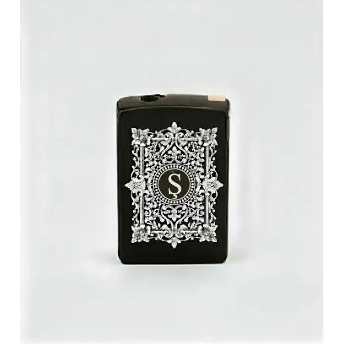 Ş Harfli Detaylı Kişiye Özel Harf Baskılı Gazlı Çakmak