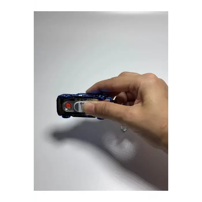 AlsepeteAvm Şarjlı Araba Modeli Led Işıklı Anahtarlık Çakmak