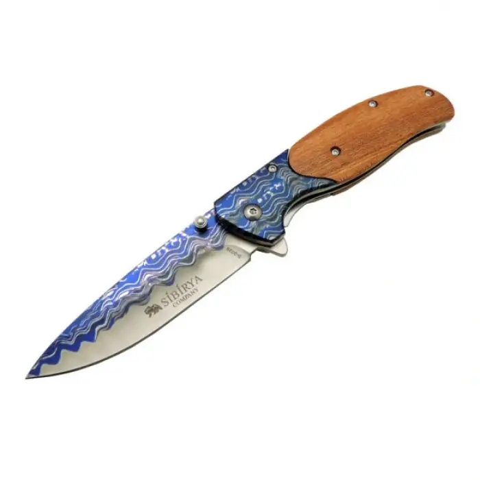 Sibirya Blue Çakı Ahşap S-2039 20 CM