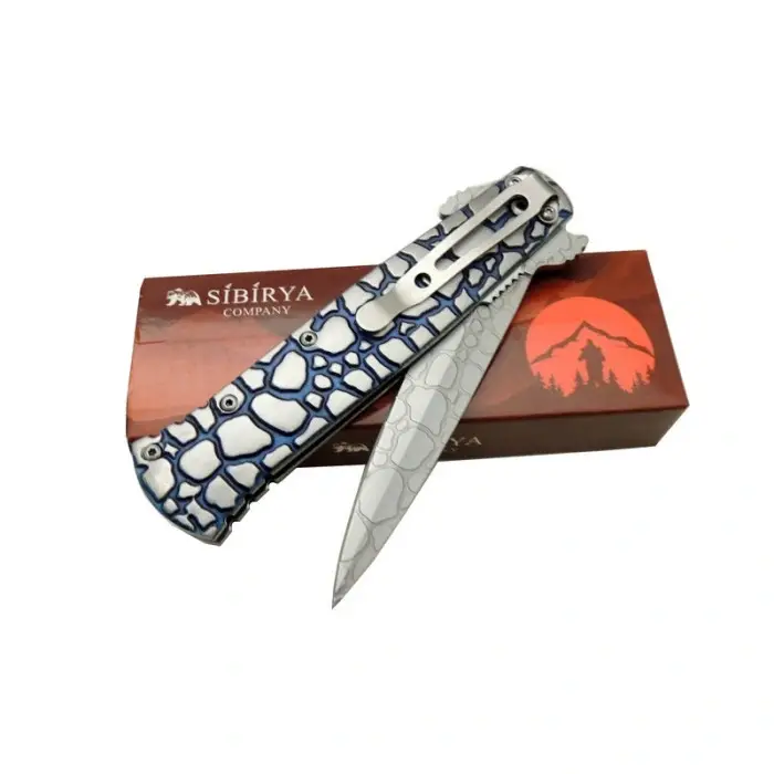 Sibirya Cobra Çakı Blue S-2075L 21,5 CM