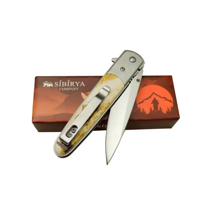 AlsepeteAvm Sibirya Efendi Çakısı Kurt S-2085D 20 CM