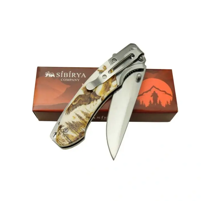 AlsepeteAvm Sibirya Kartallı Çakı S-2082B 20 CM