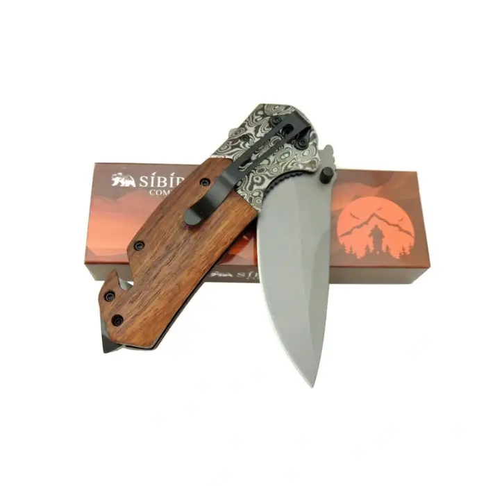 Sibirya Kurtarma Çakısı Ahşap S-2008 20,5 CM