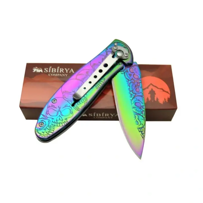 AlsepeteAvm Sibirya Kurukafa Çakı Rainbow S-2069X 19,5 CM