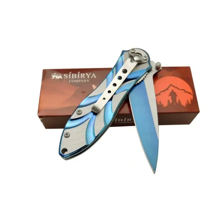 Sibirya Lale Çakı Blue S-2091L 18,5 CM