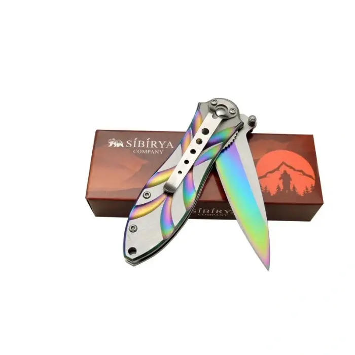 Sibirya Lale Çakı Rainbow S-2091X 18,5 CM