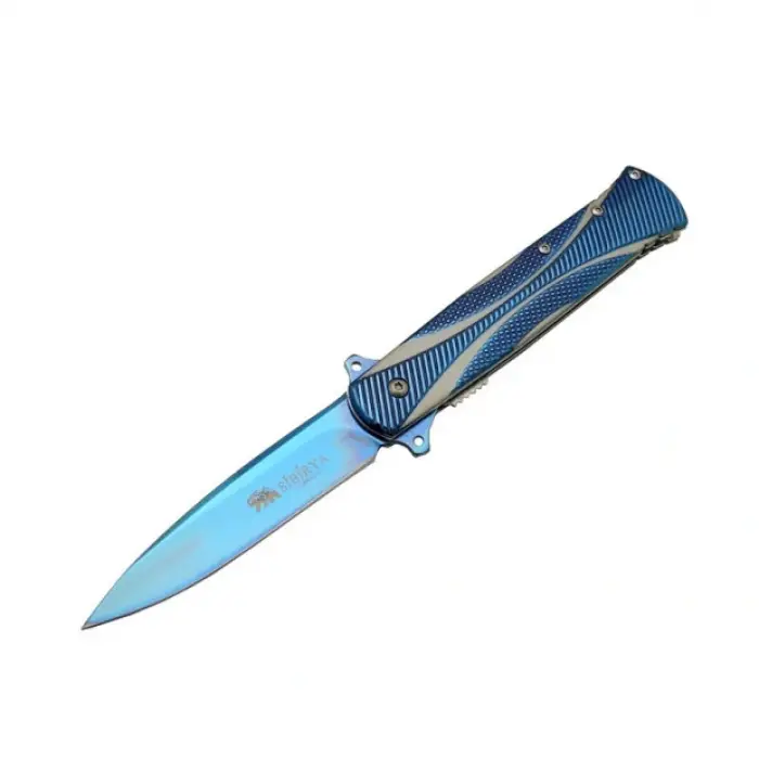 Sibirya Pullu Çakı Blue S-2096L 21,5 CM