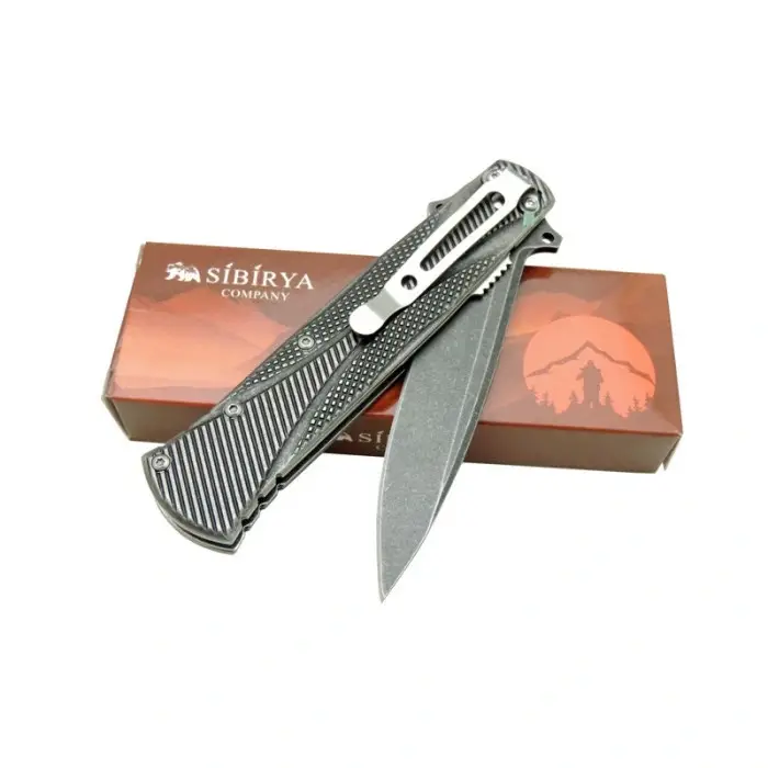 Sibirya Pullu Çakı Eskitme S-2096 21,5 CM