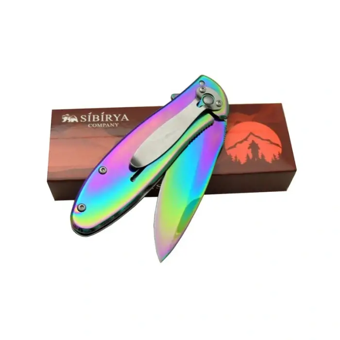 AlsepeteAvm Sibirya Rainbow Çakı Ayı S-2073X 19,5 CM