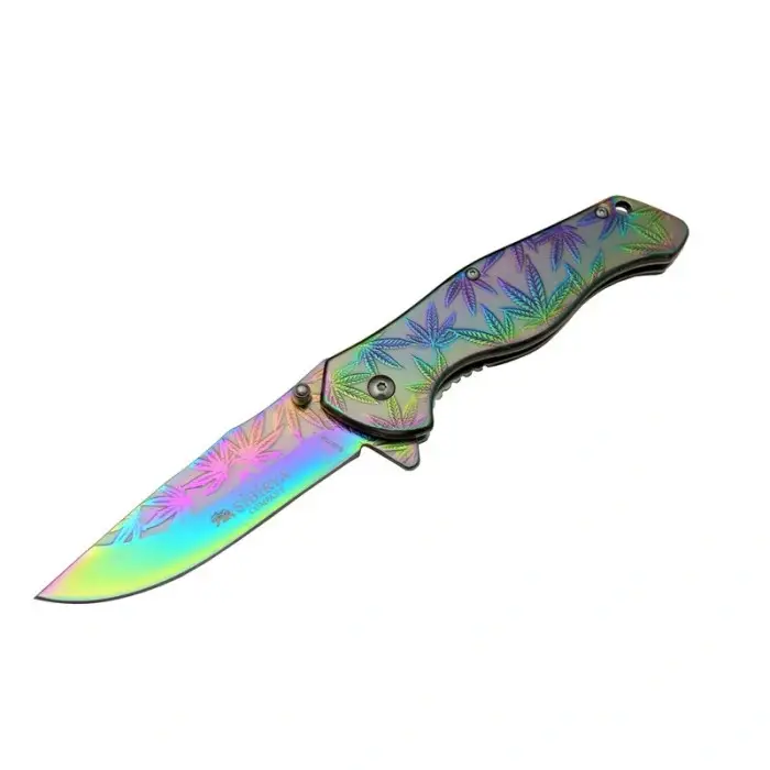 AlsepeteAvm Sibirya Yapraklı Çakı Rainbow S-2070X 20,5 CM