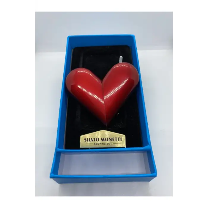 AlsepeteAvm Silvio Monetti Kırmızı Kalpli Gazlı Aşk Çakmağı