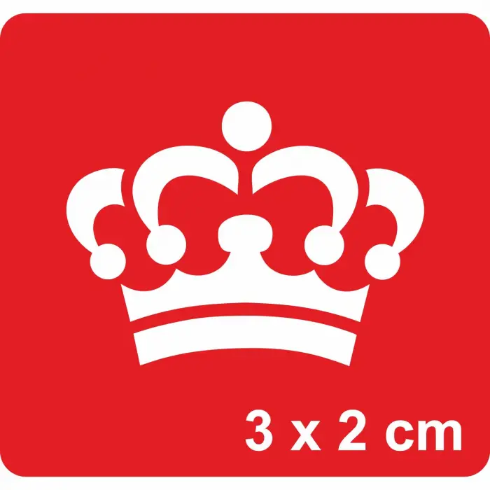 Sultan Tacı Tattoo Geçici Dövme Şablonları Kına Kalıpları