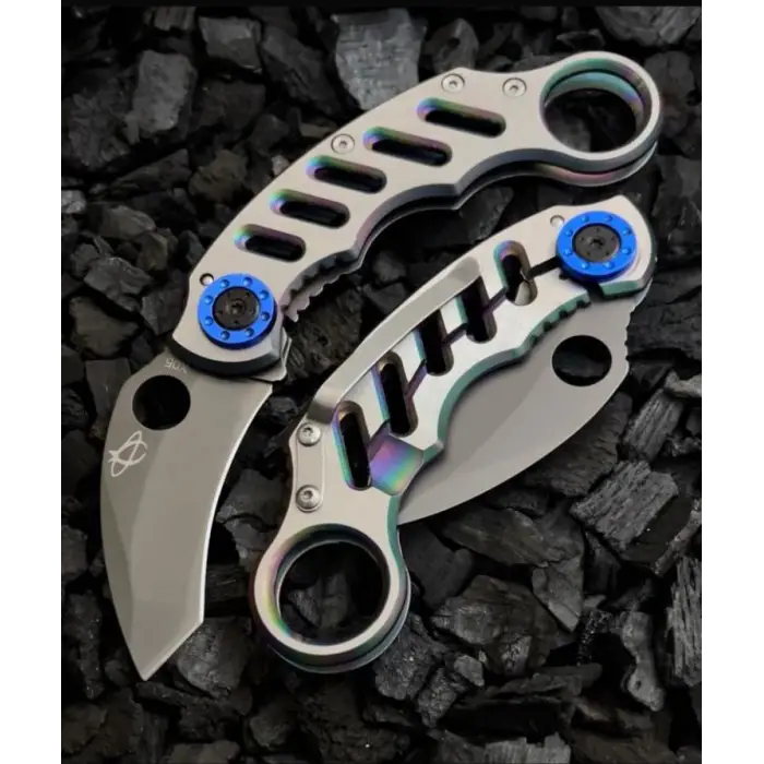 Super Knifes Mavi Karambit X05 - ALSEPETEAVM Super Knifes Mavi Karambit X05 Resmi