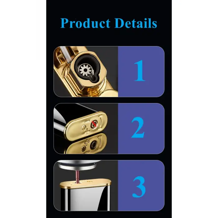 AlsepeteAvm Timsah Lüx Alevli Turbo Çakmak