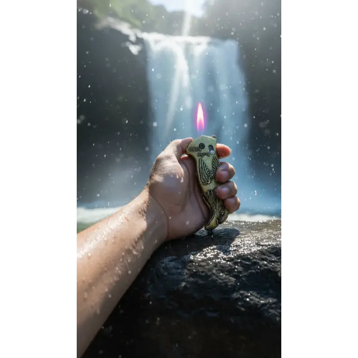 Trend Kartal Figürlü Çakı Çakmak