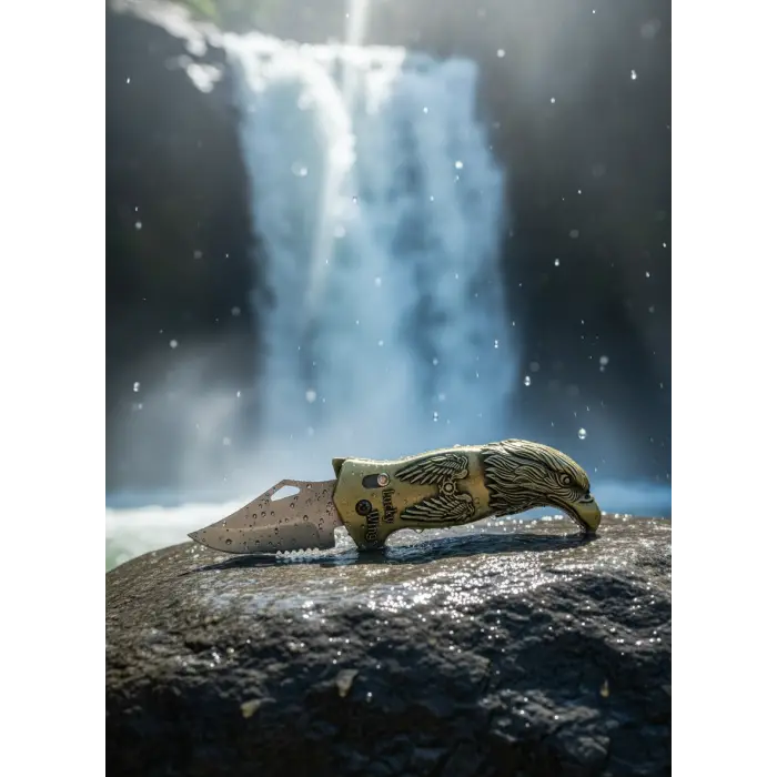 Trend Kartal Figürlü Çakı Çakmak