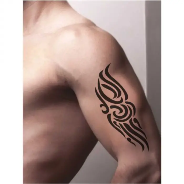 Tribal 203 Tattoo Geçici Dövme Şablonları Kına Kalıpları