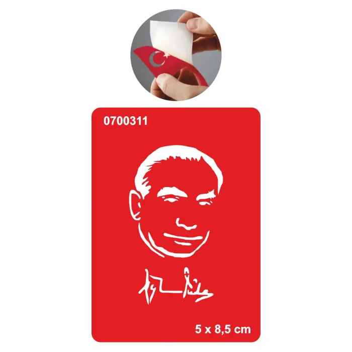 Türk Lider Tattoo Geçici Dövme Şablonları Kına Kalıpları