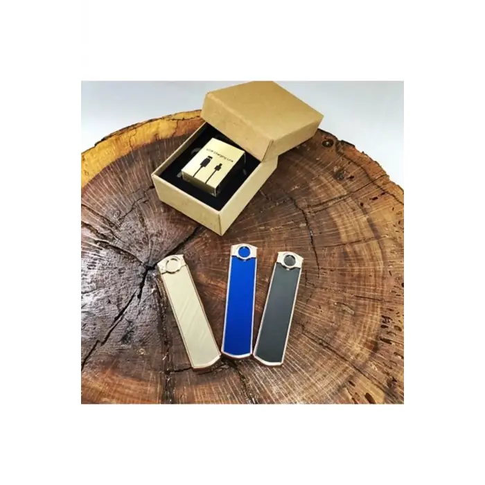 AlsepeteAvm Usb Şarjlı Alevsiz Çakmak