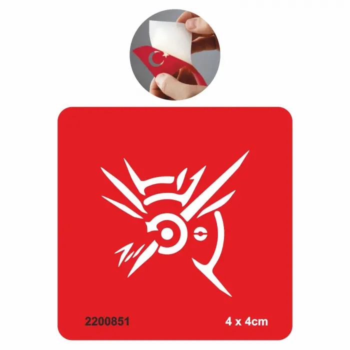 Viking Sembolü Tattoo Geçici Dövme Şablonları Kına Kalıpları