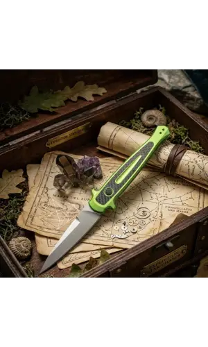 Haps Bugs Green 7150 Launch 8 Stiletto Otomatik Kamp Çakısı