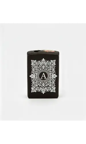 A Harfli Detaylı Kişiye Özel Harf Baskılı Gazlı Çakmak