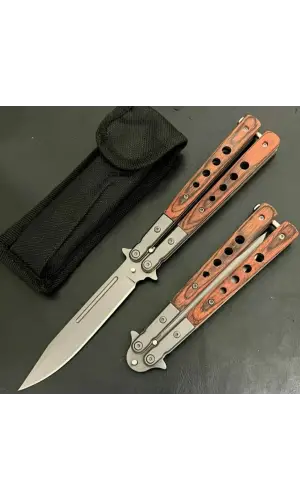 Ahşap Kabze Kelebek