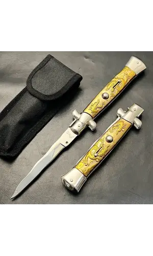 AlsepeteAvm Criss Ejderha Desenli İtalyan Stiletto